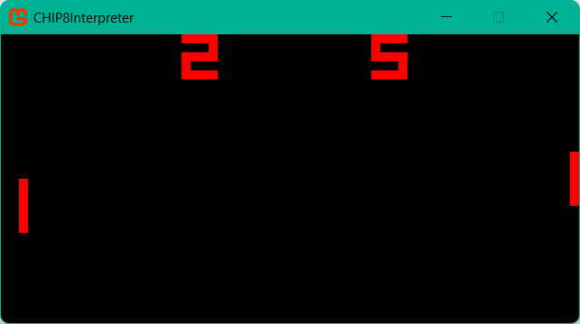 CHIP-8 Pong